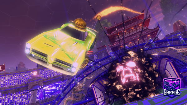 A Rocket League car design from dark_0707