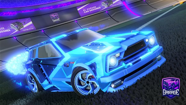 A Rocket League car design from milesstyles