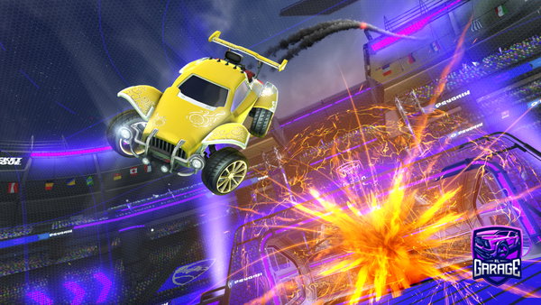 A Rocket League car design from ILLEGAL_P0TAT0