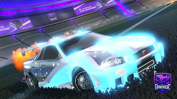 A Rocket League car design from FastandCurious
