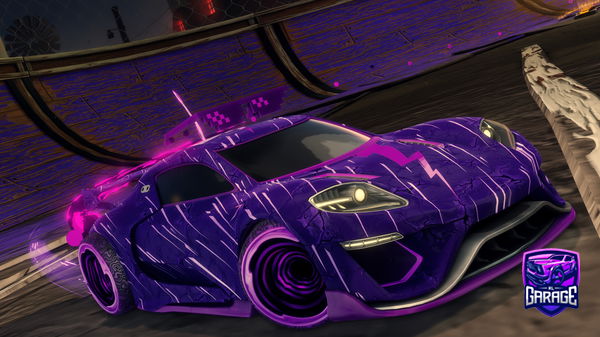 A Rocket League car design from PurpleTurtleRL
