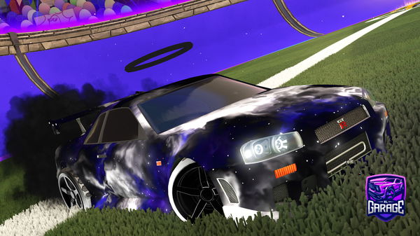 A Rocket League car design from hygt