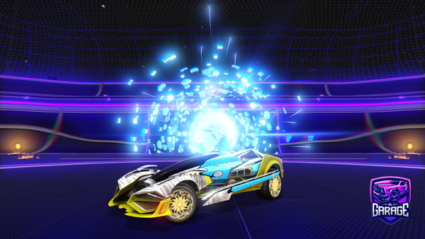 A Rocket League car design from Weaksouse