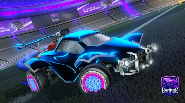 A Rocket League car design from IO_Beatles