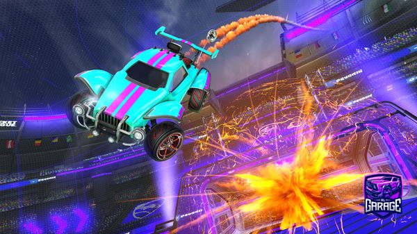 A Rocket League car design from ChillGrille