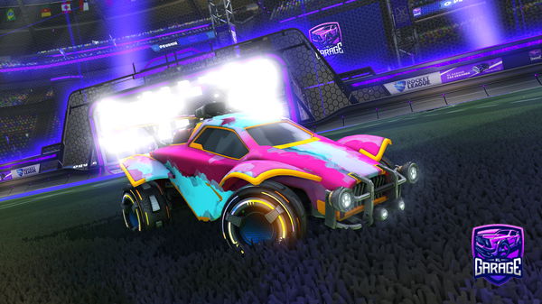 A Rocket League car design from A_JAYMES