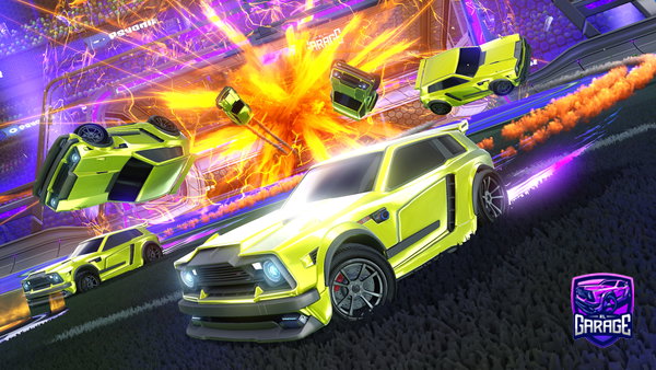 A Rocket League car design from JokiTWOX