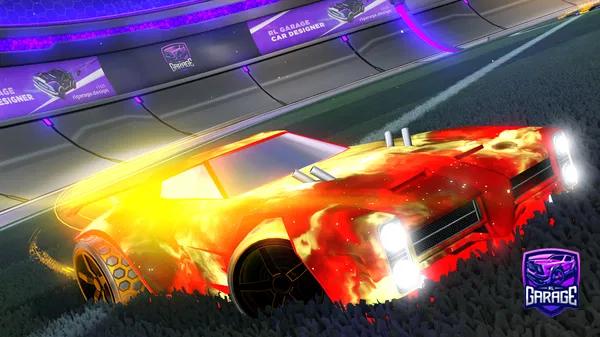 A Rocket League car design from Wingfeather