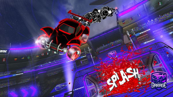 A Rocket League car design from Dezehh