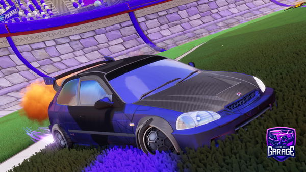 A Rocket League car design from GFuelTripp