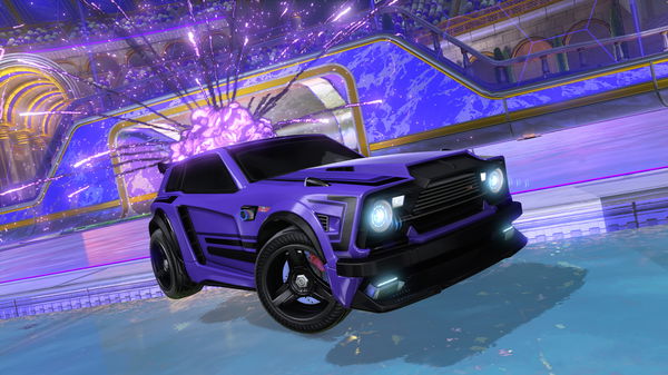 A Rocket League car design from rlxdxtsYT