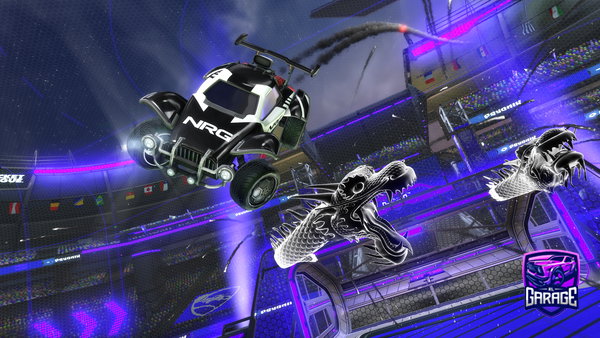 A Rocket League car design from Gxlacticc