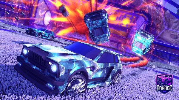 A Rocket League car design from Kazuya754