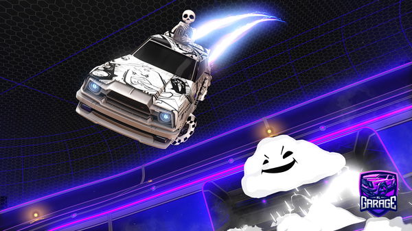 A Rocket League car design from Joselit