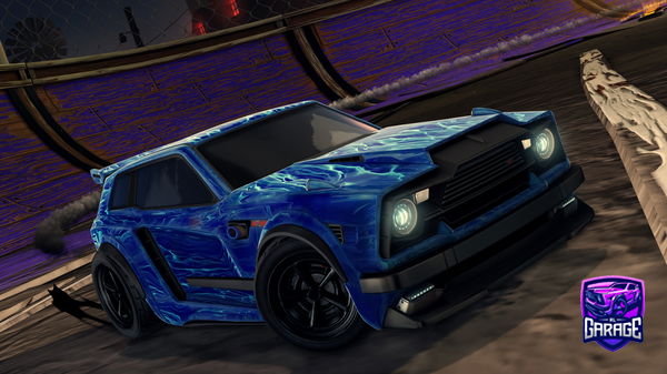A Rocket League car design from Zeke___RL