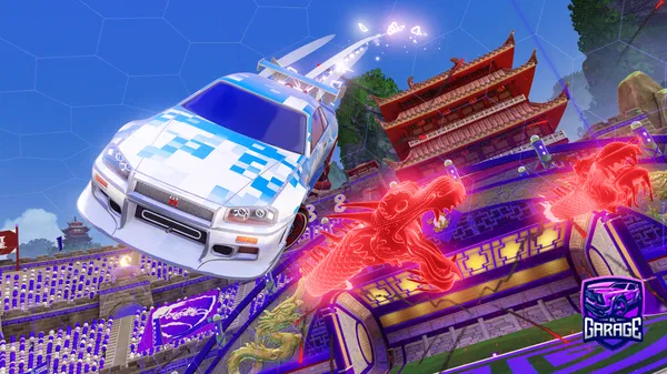 A Rocket League car design from Fantaman