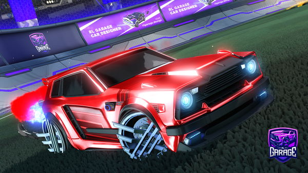 A Rocket League car design from elprozeico1297x