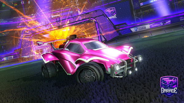 A Rocket League car design from Mynightdecember-
