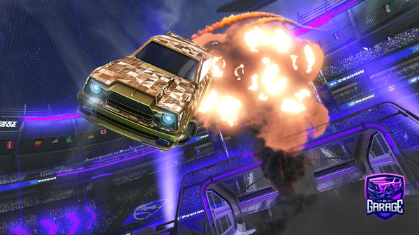 A Rocket League car design from jakl2