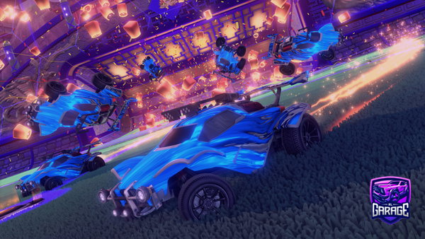 A Rocket League car design from Dabliuuw