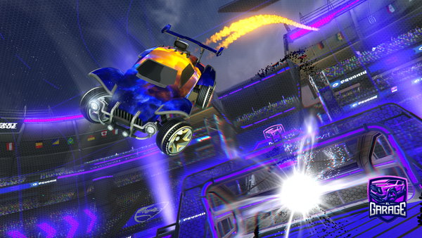 A Rocket League car design from Jemz2