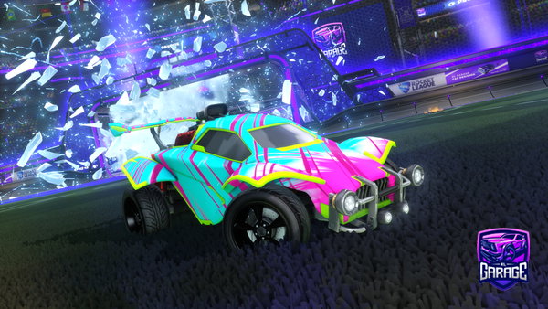 A Rocket League car design from AboudiGamer58