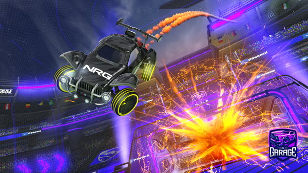 A Rocket League car design from cRyzZz333