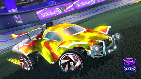 A Rocket League car design from A_JZR