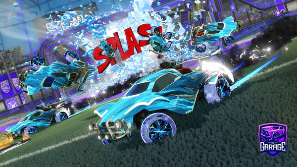 A Rocket League car design from Lunarblade01