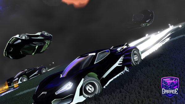 A Rocket League car design from Ruelampago