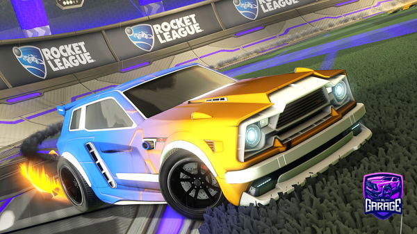 A Rocket League car design from Dom1742
