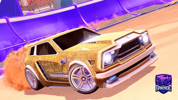 A Rocket League car design from happyhippy11