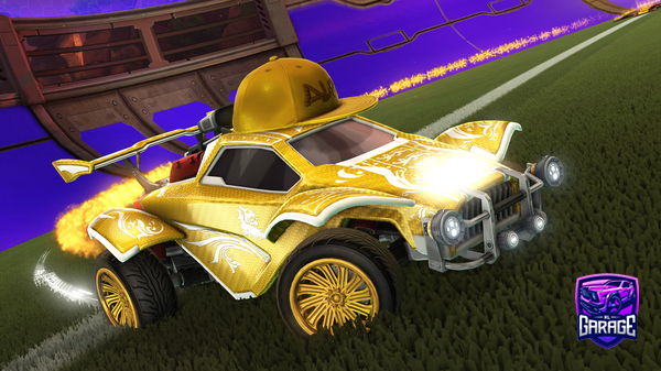 A Rocket League car design from Mojo8two8