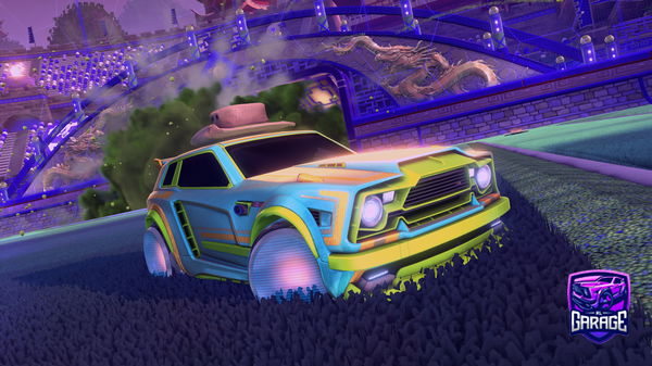 A Rocket League car design from LeumasII
