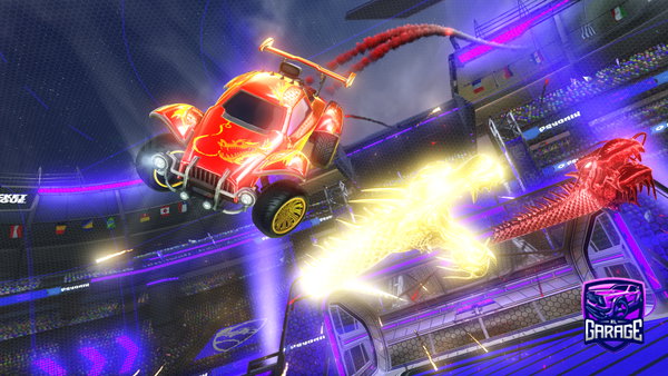 A Rocket League car design from axzyzxagoat