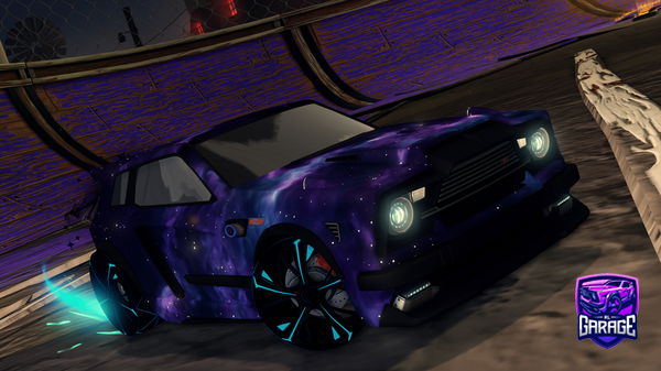 A Rocket League car design from chillydog