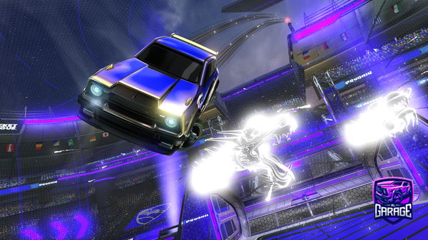 A Rocket League car design from AstroIsKool