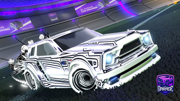 A Rocket League car design from LookAliveSportsYT