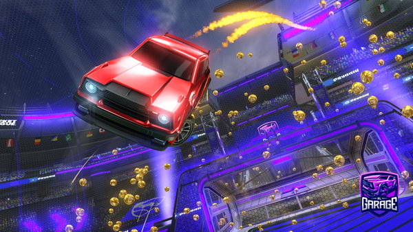 A Rocket League car design from AtrainNavy04