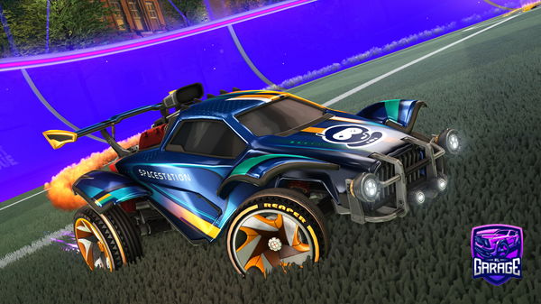 A Rocket League car design from DefiAntRL