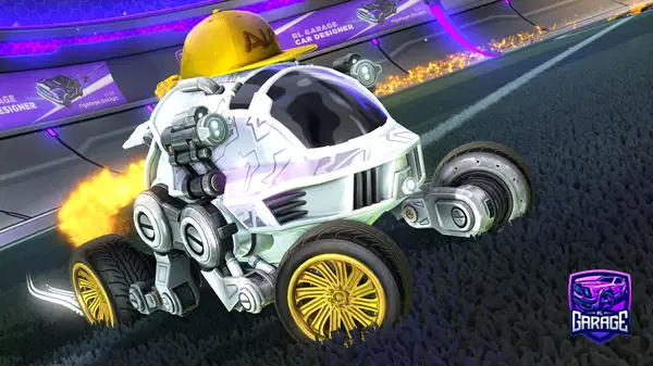 A Rocket League car design from floopdafinn