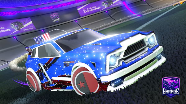 A Rocket League car design from AbdulrhmanXD
