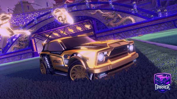 A Rocket League car design from Maxsuss