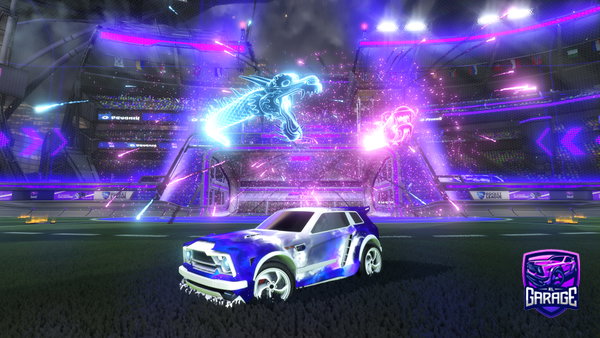 A Rocket League car design from FaiR_elmir