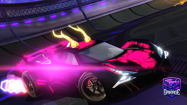 A Rocket League car design from PsychoPancake77
