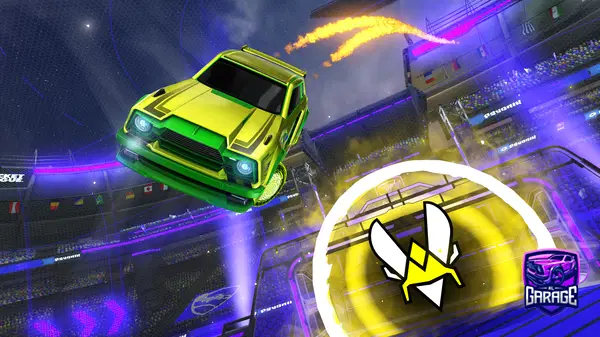 A Rocket League car design from voltriek