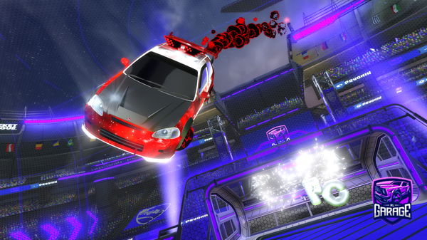 A Rocket League car design from Sicillien64