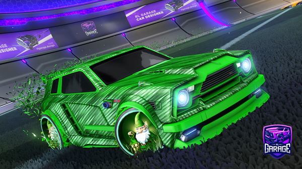 A Rocket League car design from happyhippy11