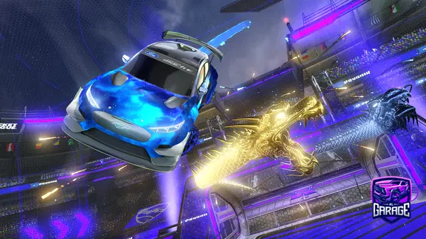 A Rocket League car design from TeslaLover22