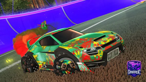 A Rocket League car design from irosario78